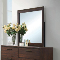 Coaster Furniture 204354 Edmonton Mirror Rustic Tobacco